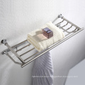 High quality Hotel towel rack Stainless steel towel rack Bathroom towel rack with hook